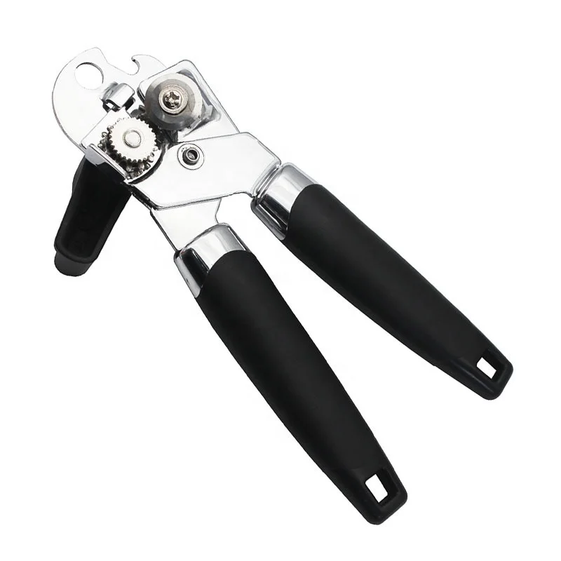 

4 In 1 one touch can opener, Classic Multifunction Can Bottle Opener, As picture