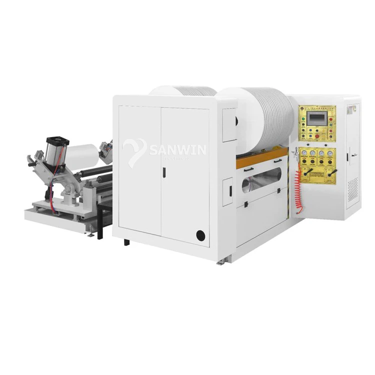 
Automatic Paper Roll Slitter Rewinding Machine High Speed PE PP BOPP PVC PET Plastic Film Paper Slitting Machine 