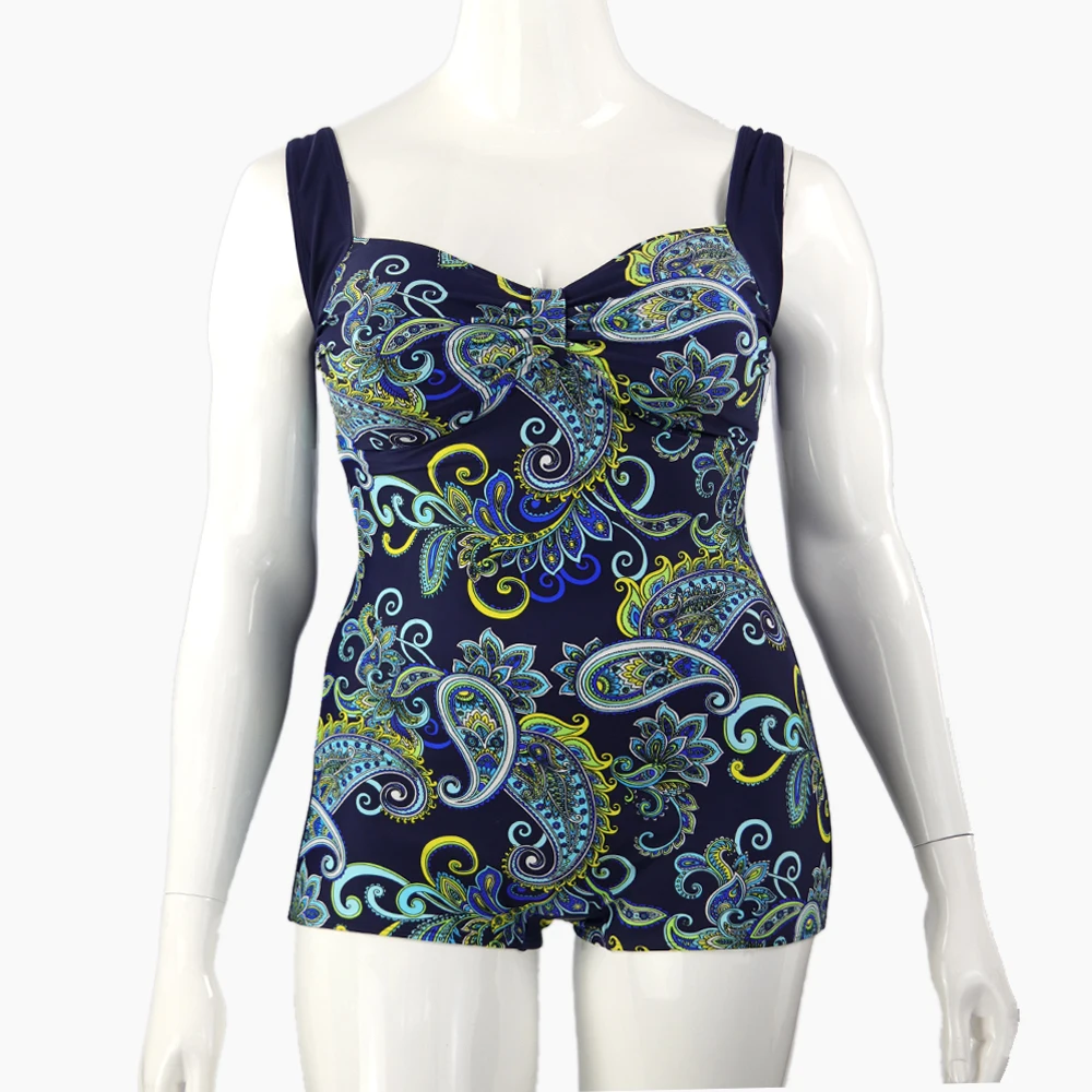 

Hot Selling Ladies Fashion Swimwear Colorful Camouflage Print One Piece Swimsuit