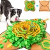 Snuffle Mat Pet Dog Feeding Mat Durable Indestructible Interactive Puzzle Dog Toys Encourages Natural Foraging Skills