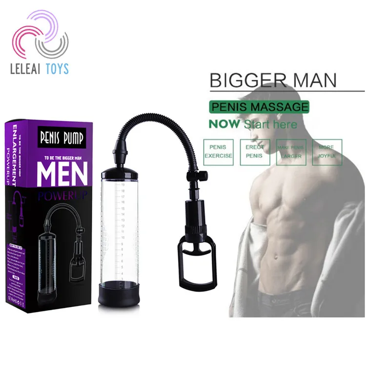 Pennis Pump Vacuum Enlarger Aid Impotence Bigger Longer Thicker Up