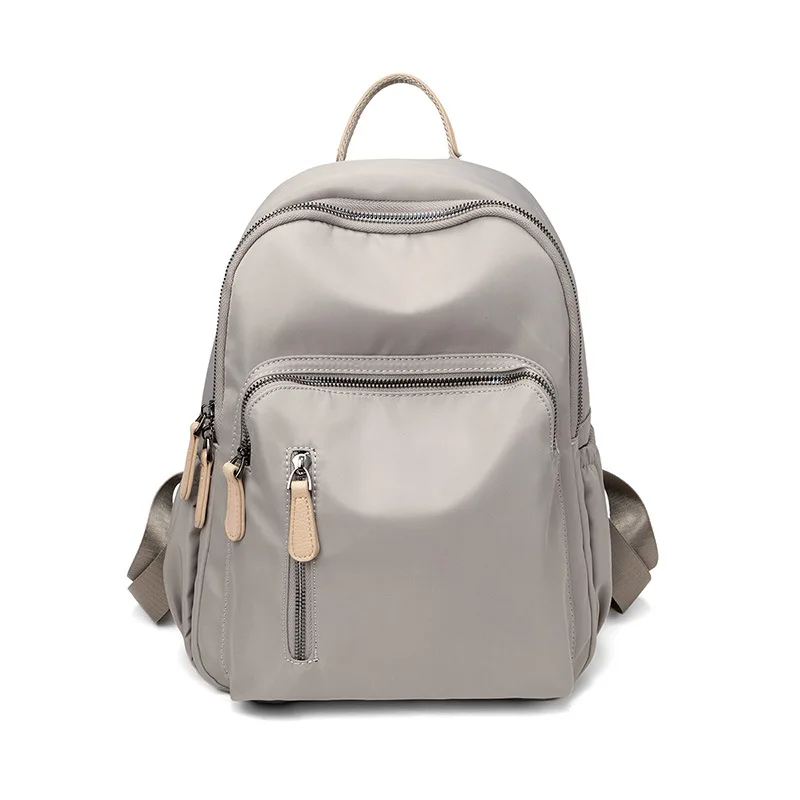 

Fashion Nylon Waterproof Vegan Colors Anti Theft Woman Backpack Mini Girls Back Pack Women Backpack with Shoulder Strap, 6 colors