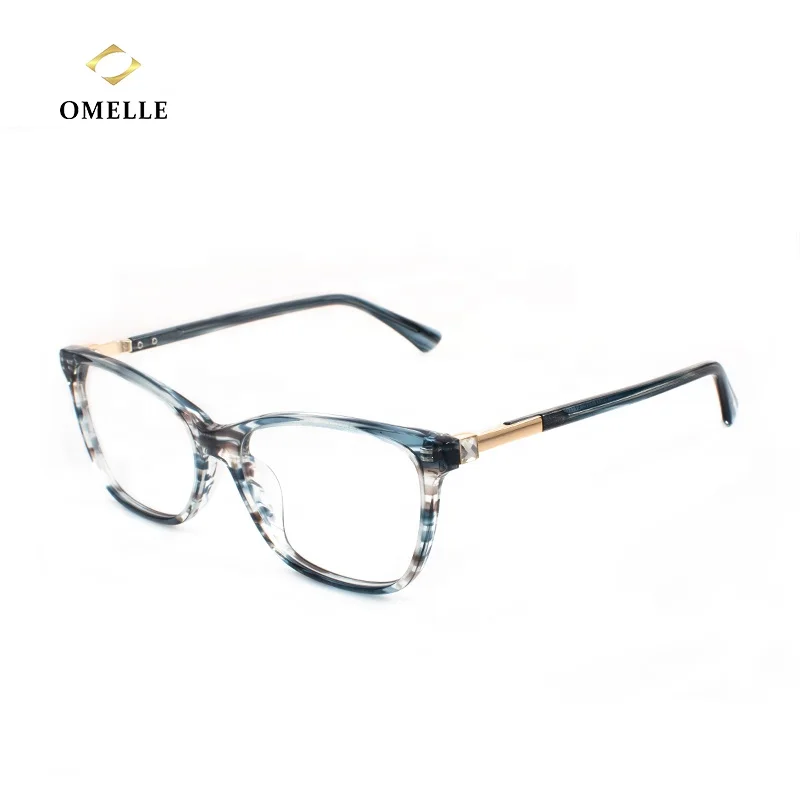 

OMELLE oem odm newly wholesale anti blue light acetate Optical eyeglasses Frames for unisex