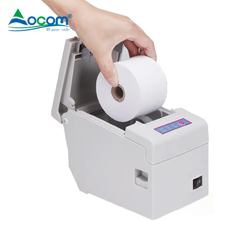 

2 Inch Receipt Printer POS 58mm Thermal Printer with Large Paper Warehouse, Black or white