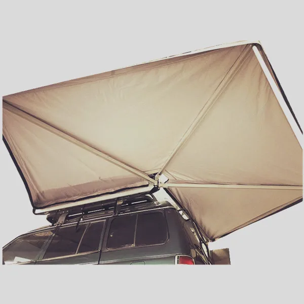 

Foxwing awning (4 arms) free standing 270 degree fan side bat wing awning