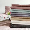 luxury linen fabric high quality nature linen comforter bedding set