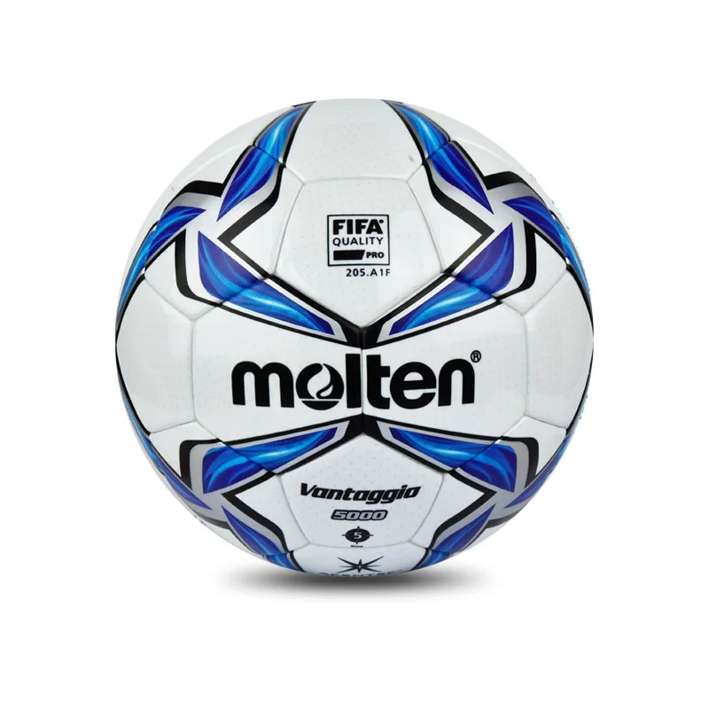 
Custom logo PU Leather Thermo Bonded official weight Size 4 5 Molten Football ball  (62131680721)
