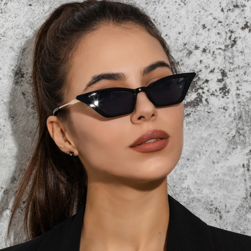 

YTSBNs21158 fashion glasses metal cateye smart sunglasses women Shades vintage sunglasses 2021, 5colors