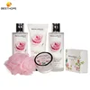 OEM natural floral home Spa gift body and bath works bathtub set