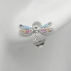 2019 trend crystal flesh colored studs earring jewelry supplies colorful
