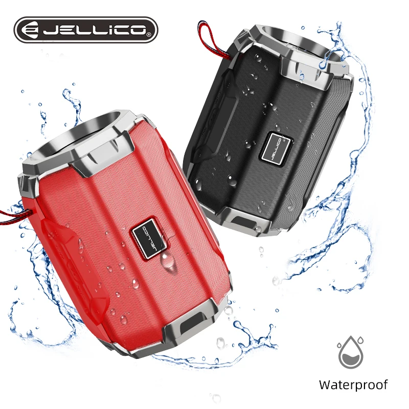 

Wholesale Subwoofer Speaker Waterproof BT Speaker Portable Wireless Speaker, Black/red