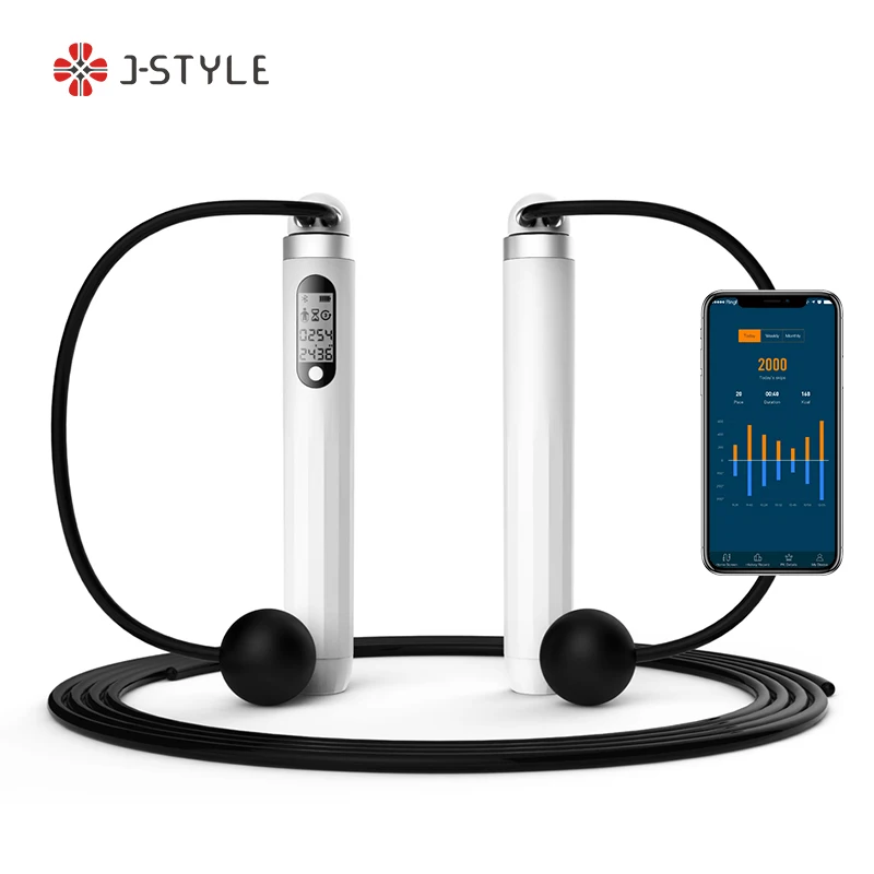 

2023 Smart Skipping Jumping Rope Digital Bluetooth Smart Jump Rope With App