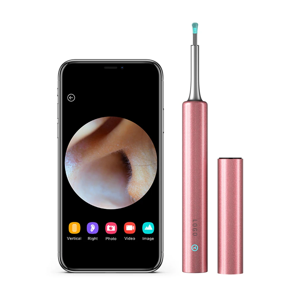 

OEM bebird C3 pro mini wireless hidden ear camera 1080p otoscopio digital ear cleaning endoscope ear wax remover, Pink black blue white