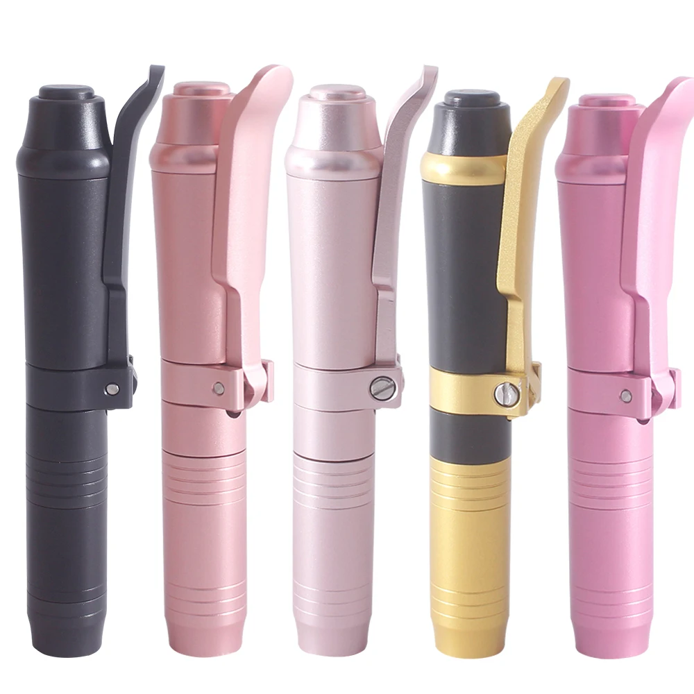 

Hot Sale Adjustable No Needle Meso Injection Hyaluroic Acid Injector Hyaluronic Pen, Black/pink/black+gold