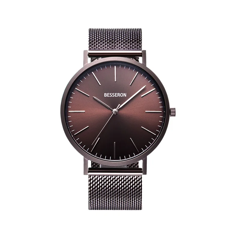 

40MM 3Atm Water Resistant Lady Women Quartz Mesh Wrist Watch For Girl, Rose gold/silver/bule/red or customizable