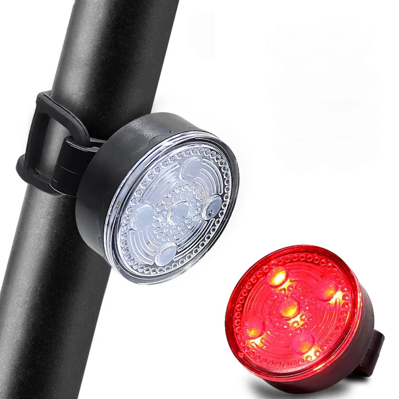 

Bicycle Rear Light USB Rechargeable IPX5 Waterproof Bike Taillight For Cycling MTB Helmet Pack Bag Tail Light Lamp