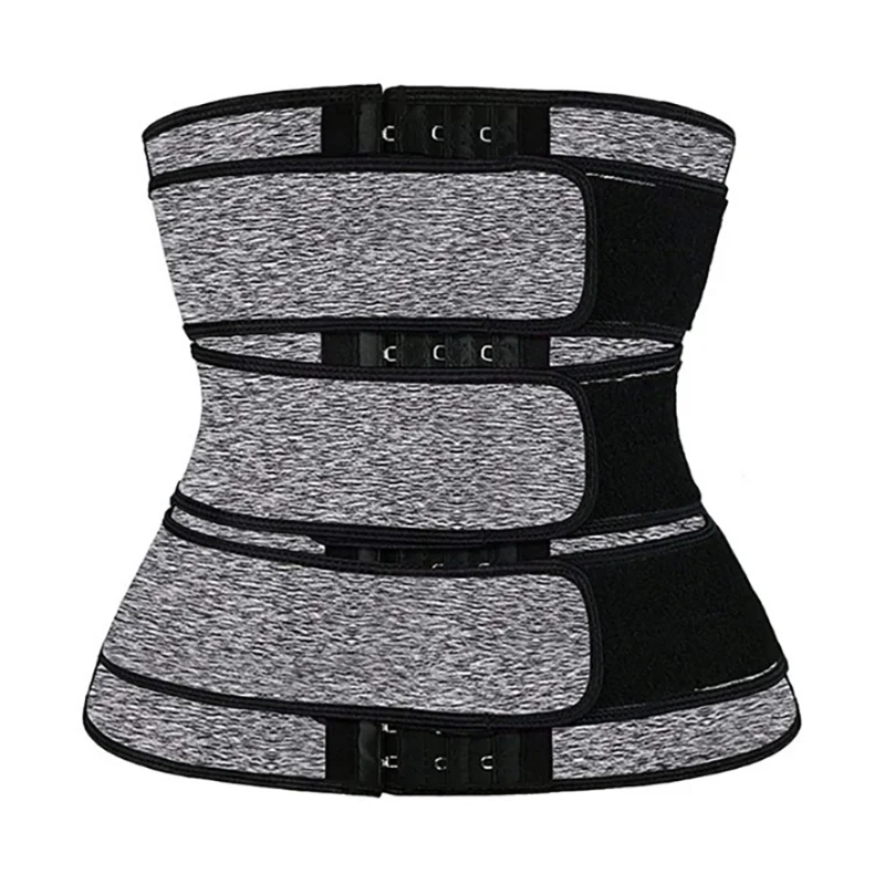 

Neoprene Best Adjustable Detachable Fit Gym High Quality Fitness Body Shaper Sweat Waist Cincher Underburst 3 Belt Waist Trainer