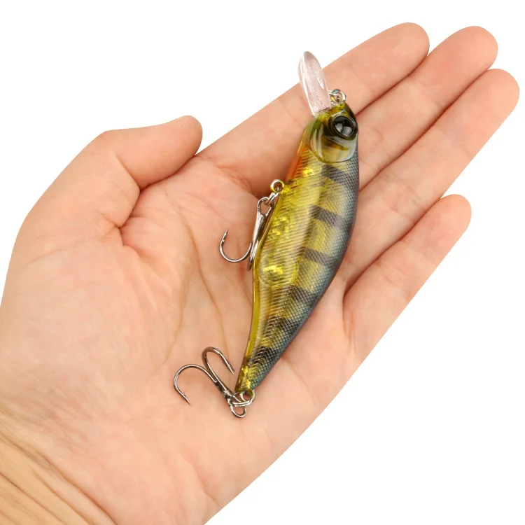 

Promotional top quality soft plastic jigging hard bait minnow lures, 10 colors