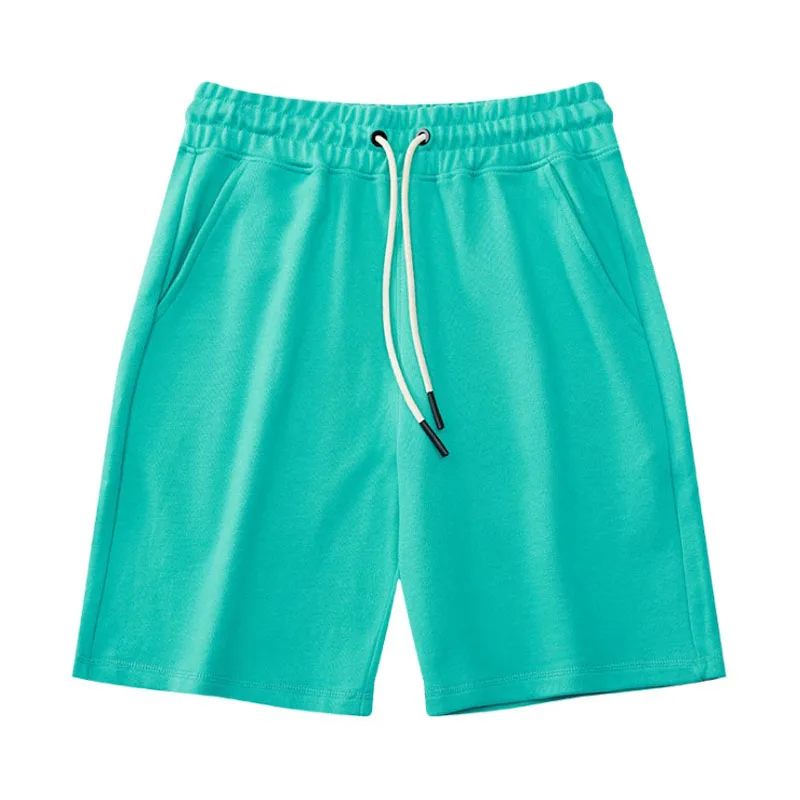 

High Quality 100 % Cotton Shorts with 11 Colors 360G Summer Casual Short Pants for Men and Women Unisex Custom LOGO Shorts, 11 colors shorts