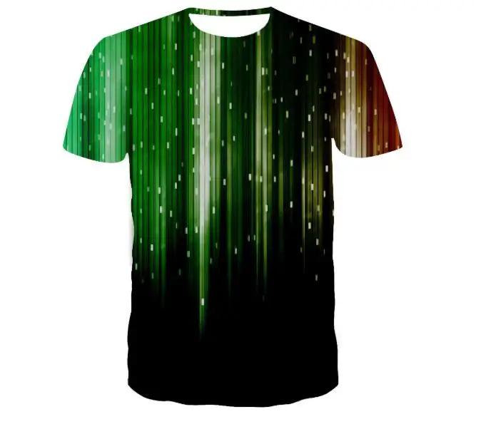 

new design sublimated t shirt OEM 3D printing