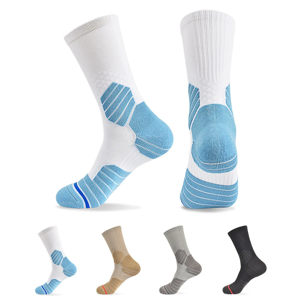 

Jingwen OEM Calcetines Deportivos Athletic Soccer Sport Socks With Logo