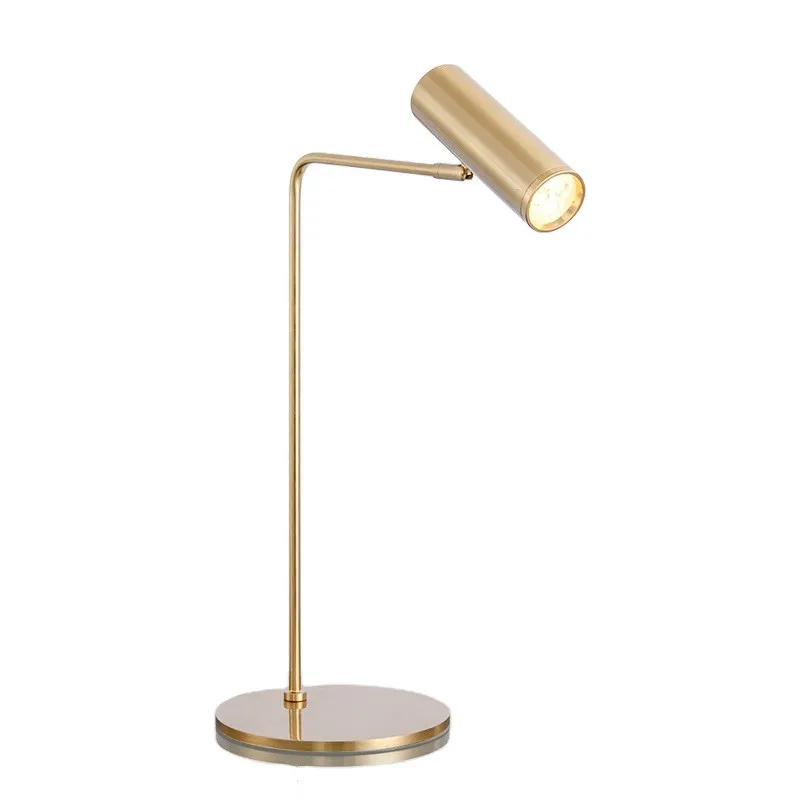 

Simig lighting 2021 creative new modern LED gold bedroom restaurant decorative desk table lamp, Golden