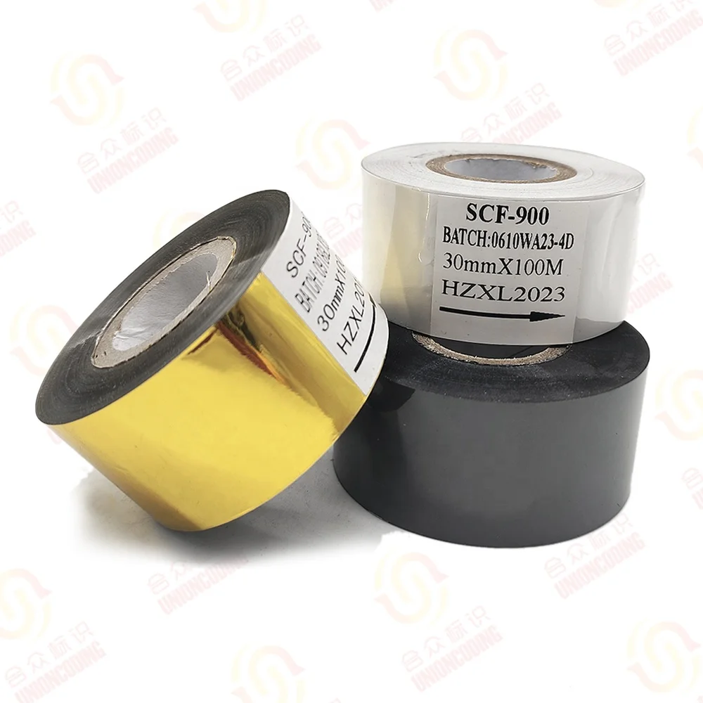 

Different Size Can Be Produced Hot Stamping Ribbon Manual Date Coder Hot Coding Foil