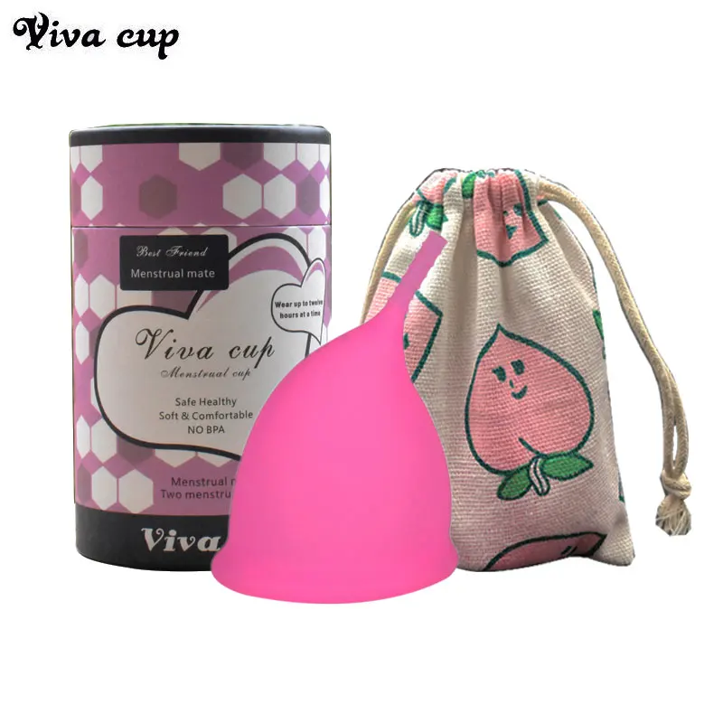 
1set menstrual silicon medical menstrual cup coletor menstrual period cup feminine hygiene menstrual 