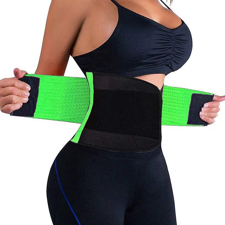 

Women Body Shaper Support Back Neoprene Weight Loss Belly Sauna Sweat Corset Belt Waist Trainer, Customized color