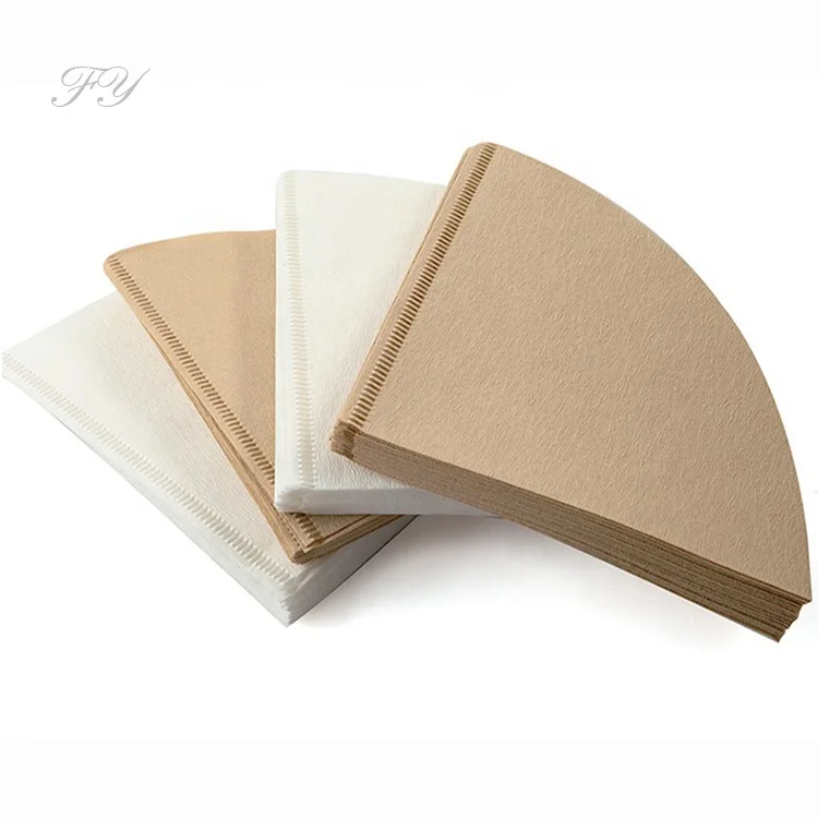 

V60 raw wood pulp coffee filter paper filter drip coffee coffee pour over filter