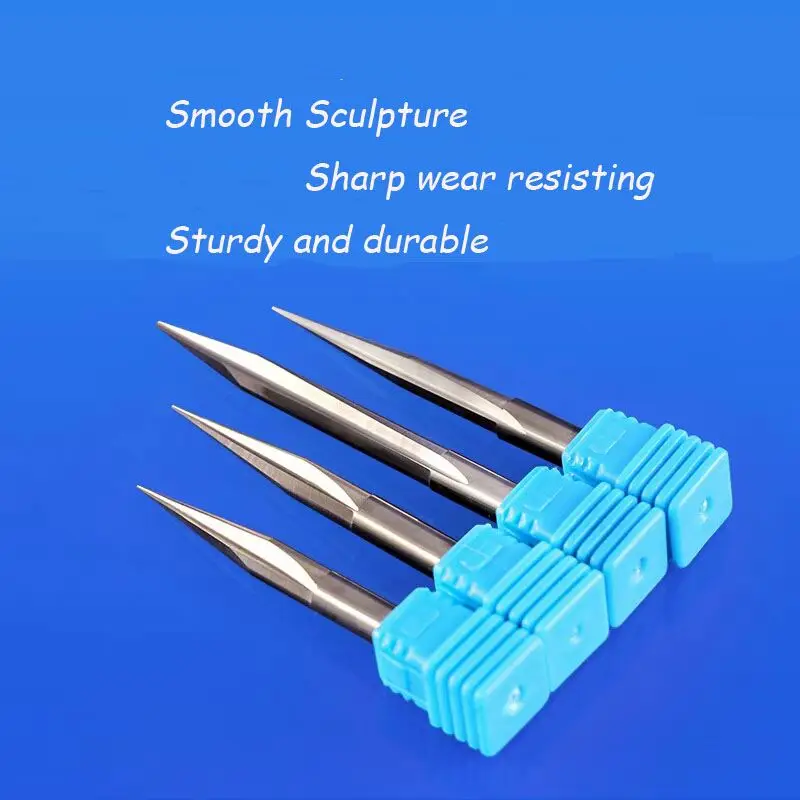 
6mm/8mm/10mm/12mm Industrial Grade Straight Router Bit Wood Milling Cutter Set CNC Woodworking Router Bits for Russia 