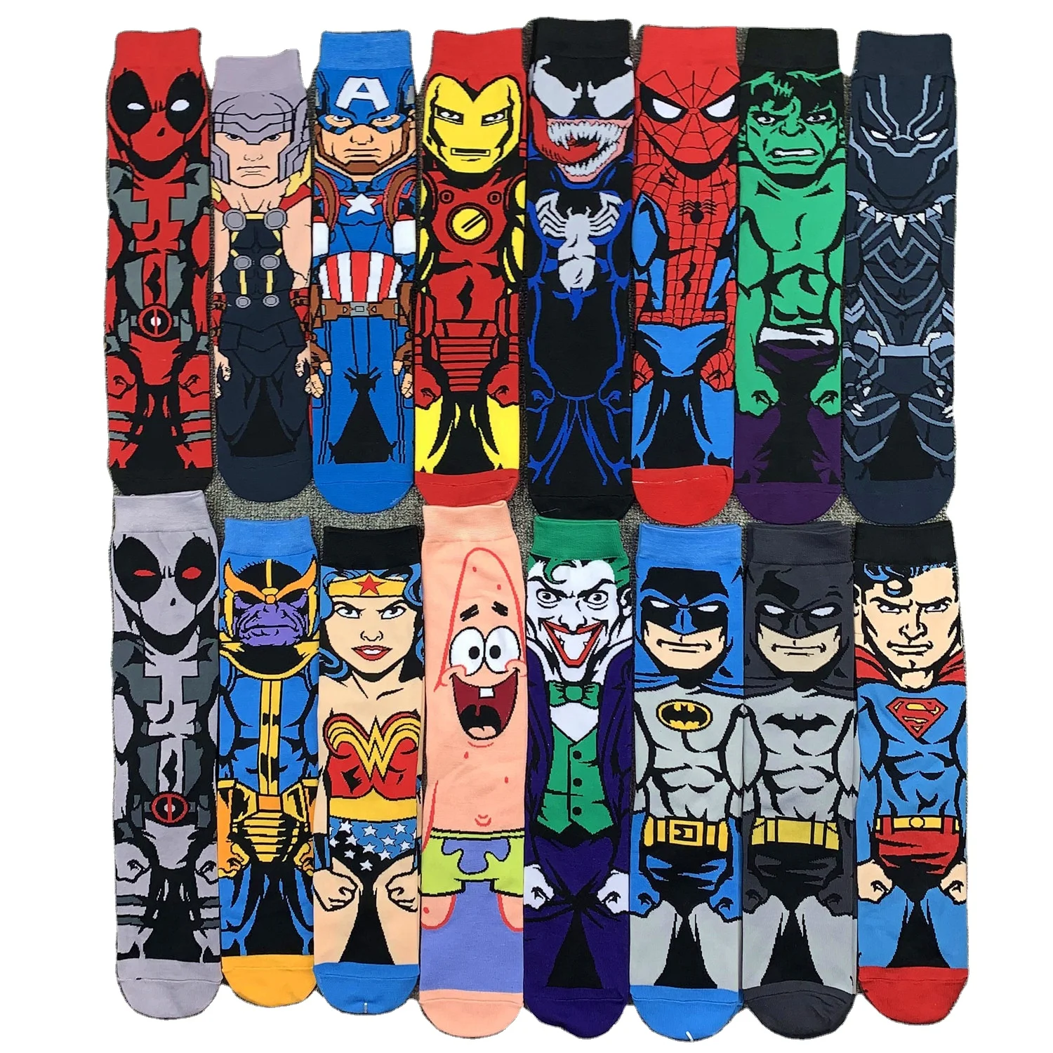 

Promotional cartoon anime animal sock custom high quality soft cotton men socks, Picture