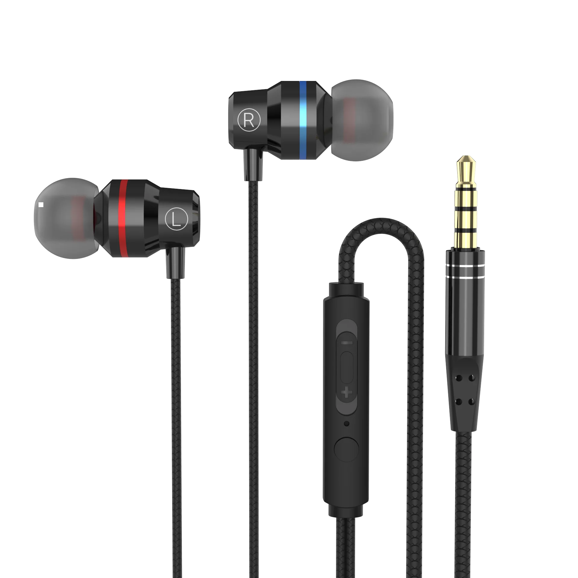 

Kingyou Portable Sport Bass Wired Earphone 3.5mm Earphone Wired Original in-ear Earphone For Apple iPhone with Mic