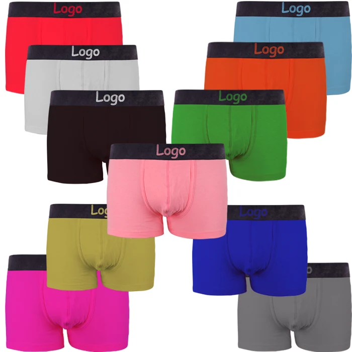 

Men's Boxer Briefs All Day Comfort Cotton Stretch Breathable Underwear, Accept customized color