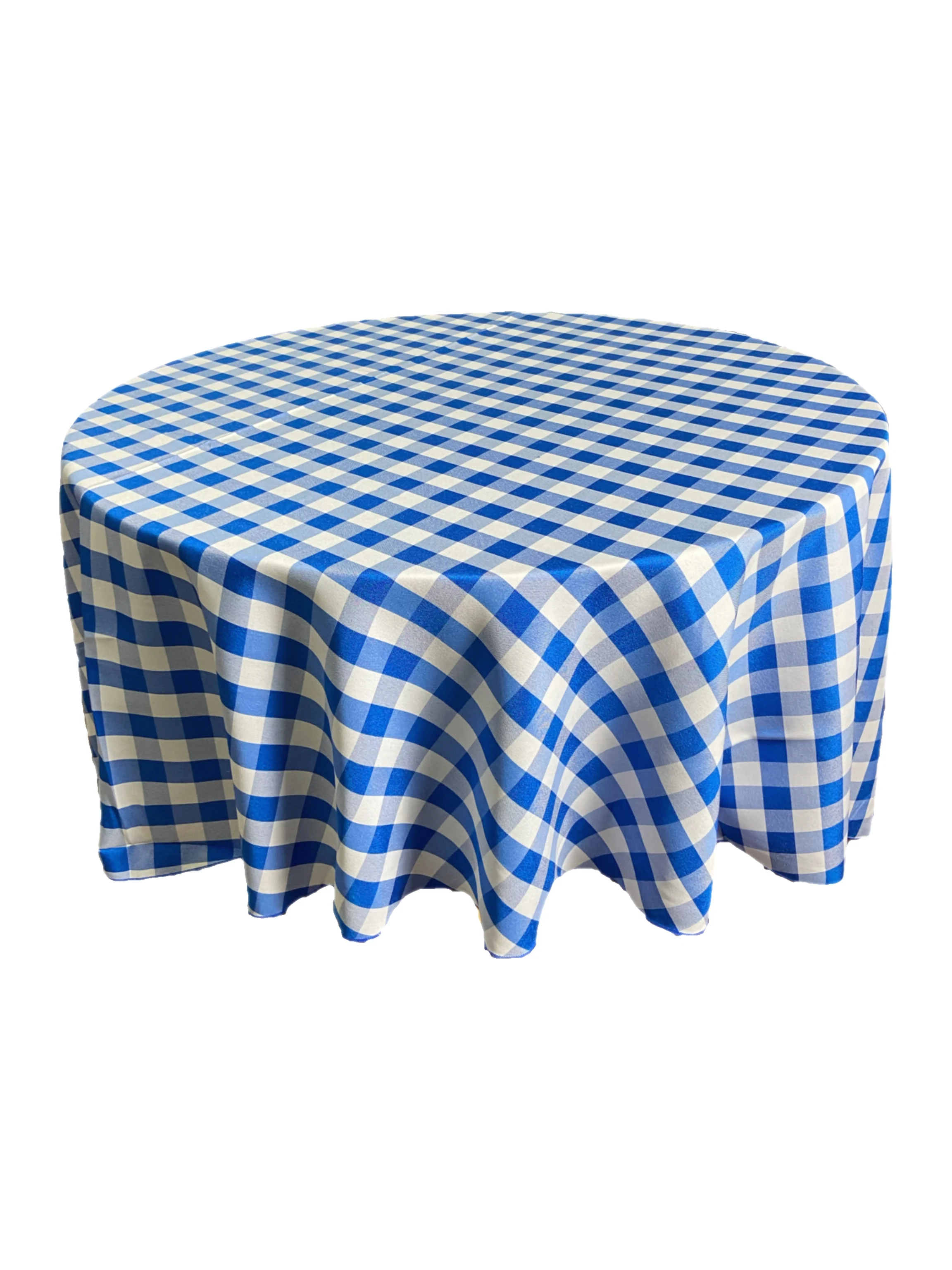Cute Blue And White Checkered Picnic Table Cloths For Dining Kitchen