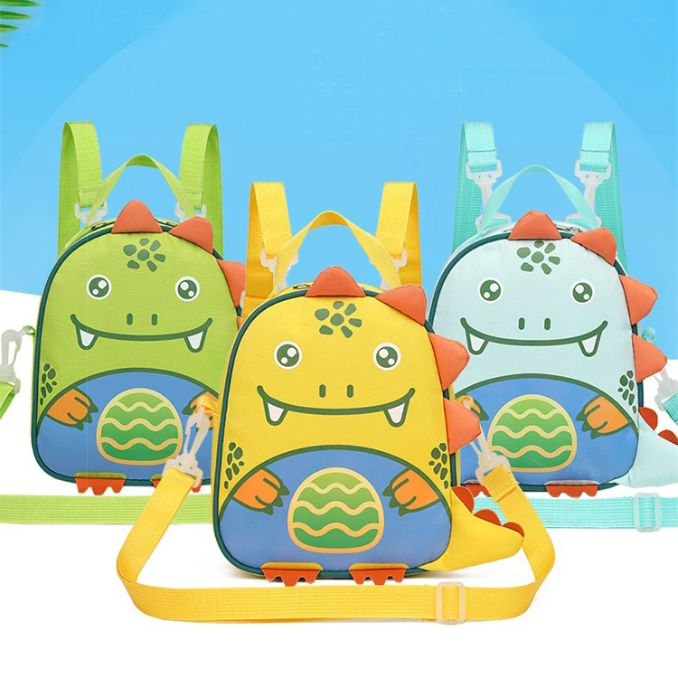 

Factory Supply Lovely Dinosaur Backpack Kindergarten Children Mini School Bag for Kids, Picture