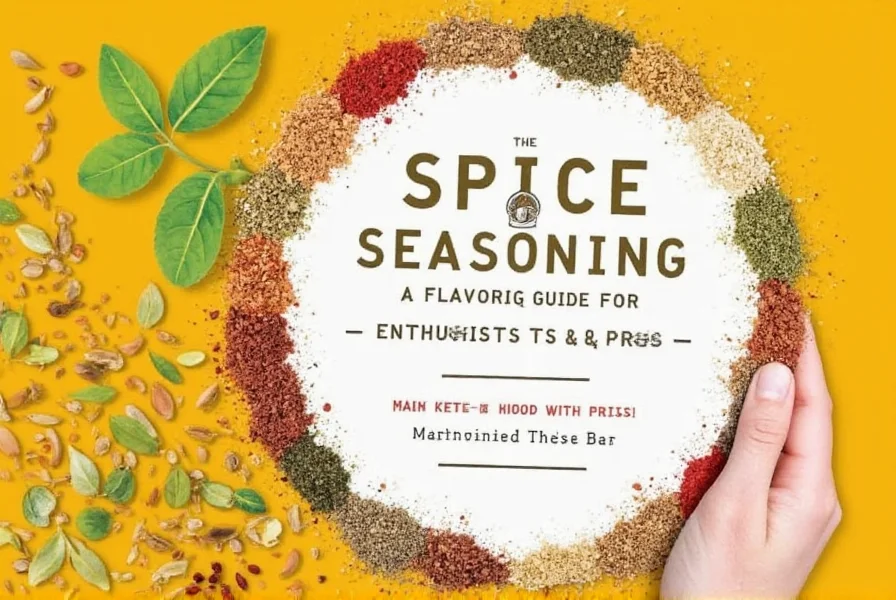 spice seasoning a flavorful guide for enthusiasts and pros
