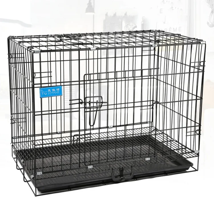 

High Quality High Quality Large Dog Cage Foldable Single Door Metal Dog Crate