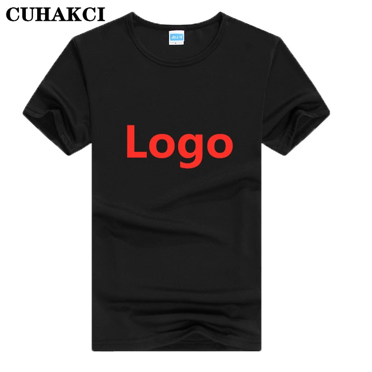 

CUHAKCI Quick-drying T-shirts Marathon T-shirt Advertising Shirt Print Logo Sports Short Sleeves Group Sweatshirt DIY Custom