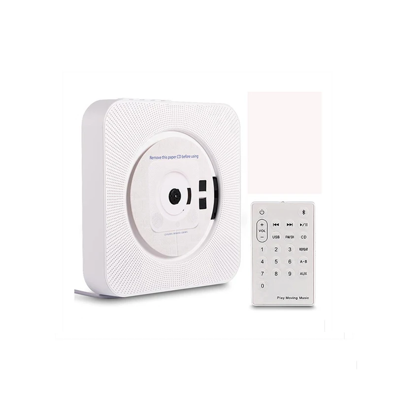 

Firebox high quality smart home mp3 cd player retro, White