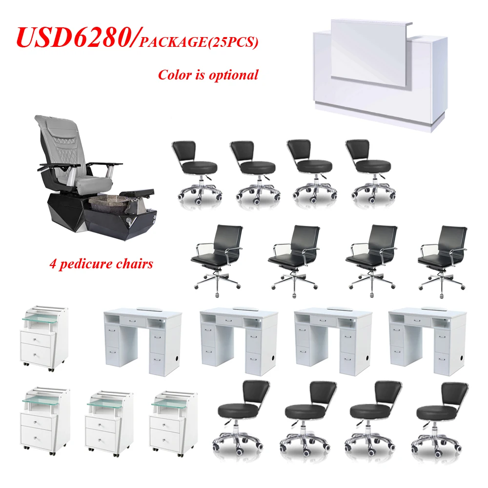 

2021 Whirlpool spa pedicure chair set for sale CB-P888b, Optional