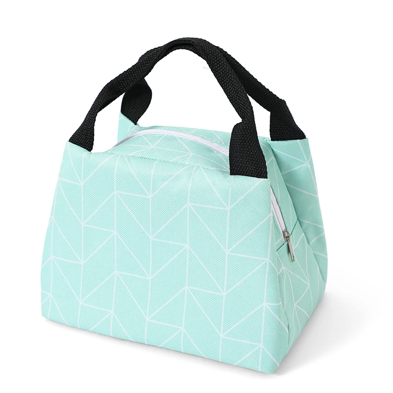 

New Portable Flamingo Insulated Lunch Bag For Women Cooler Bag Kids lunch Box Thermal Case Pouch Lunch Container School Food Box, Red,blue