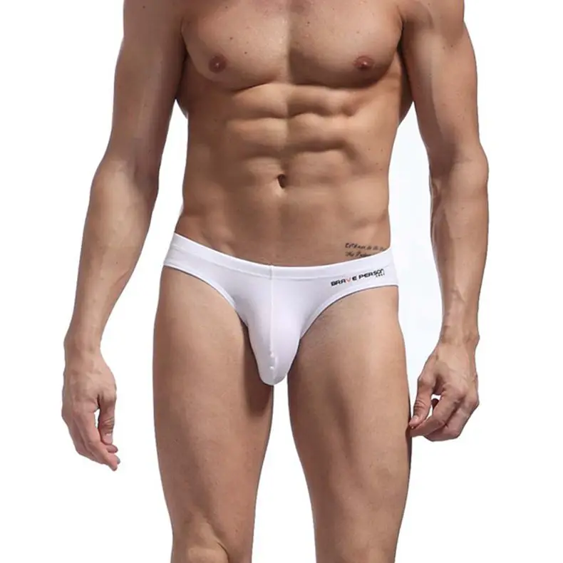 

Cheap China Wholesale High Quality Brave Person US Size Sexy Men Boxer Brief Underwear Cotton Bikini Panties