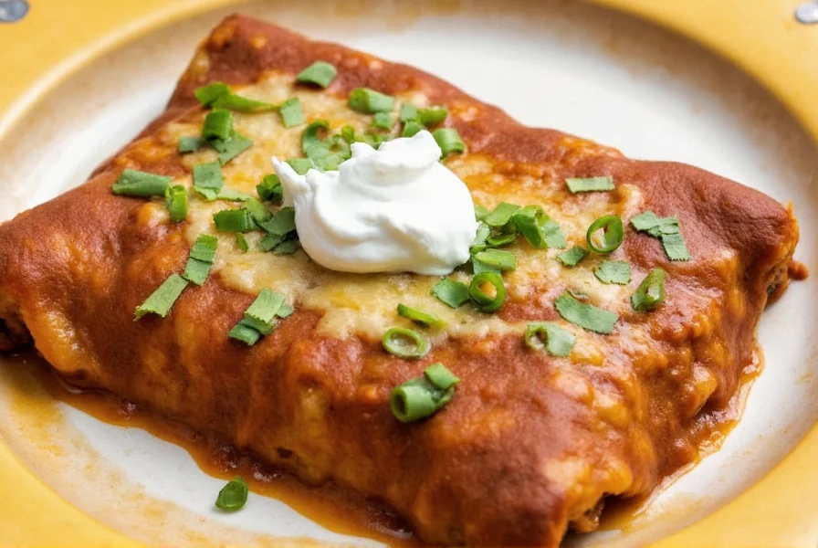 Homemade mole enchiladas on a baking sheet