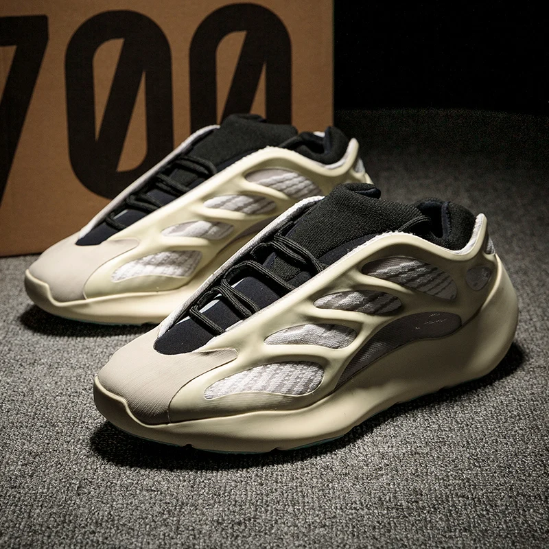 

2021 Latest Design Original High Quality Yeezy Shoes Men Fashion Yeezy 700 V3 Running Sports Shoes, Azael,alvah,white grey green