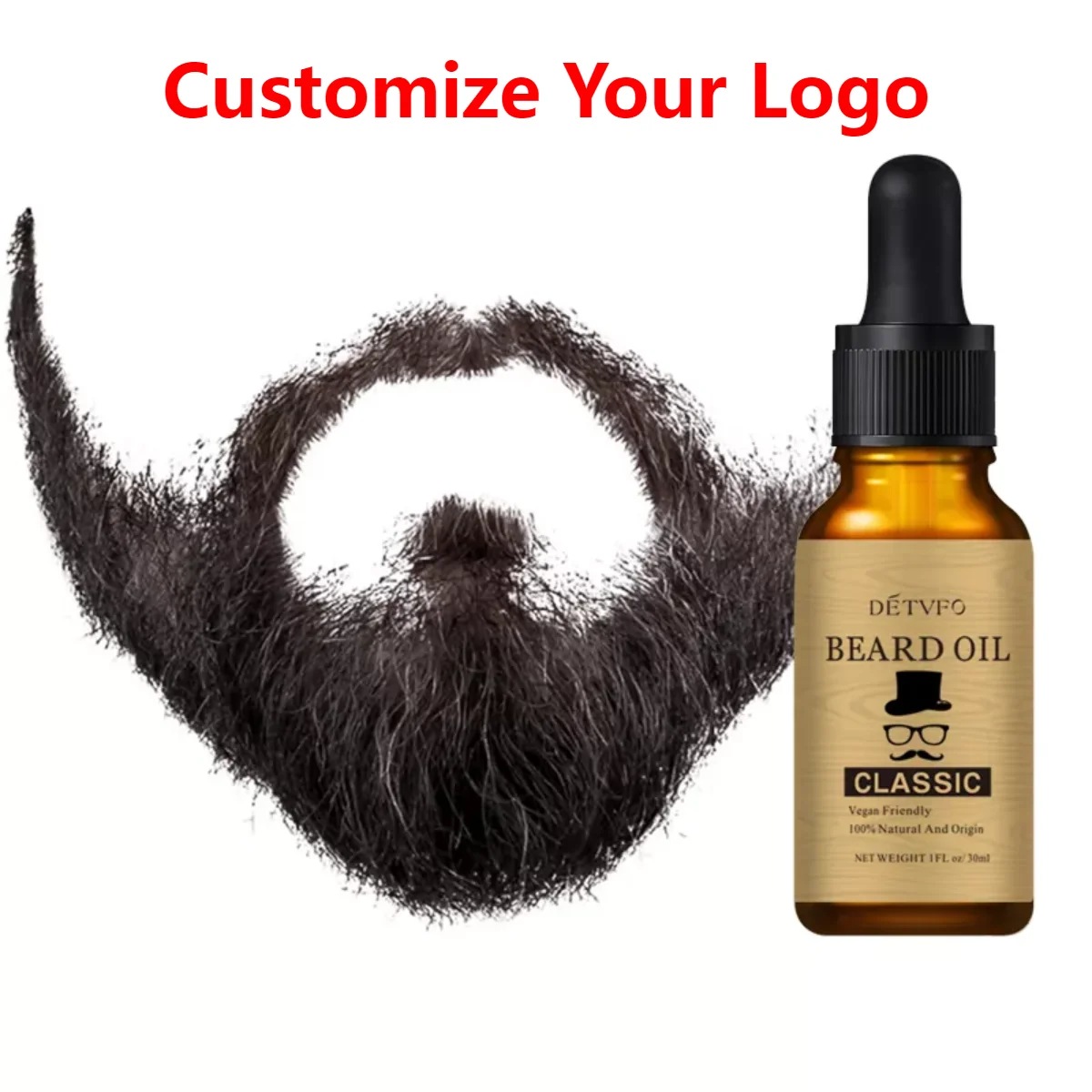 Personal Care Products Gentlemen's Private Label Natural Hair Growth  Customized Men Hair Styling Organic100% Beard Growth Oil - Buy Beard Oil  Private Label Factory Price Custom Organic Mens Beard Growth Plant Beard