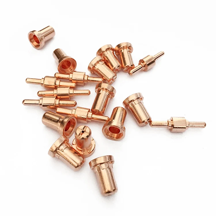 Long Type Pt31 Air Cooled CuCrZr Hafnium Plasma Cutting Torch Parts Nozzle Tip and Electrode for LG40 Machine