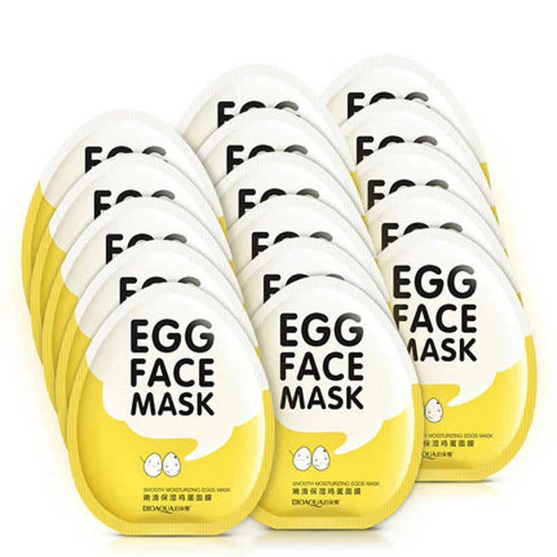 

BIOAQUA smooth nourishing moisturizing Egg Protein Essence for skin care Egg Facial Mask