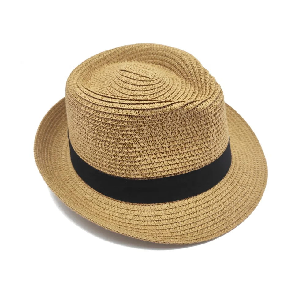 mens white straw fedora hats