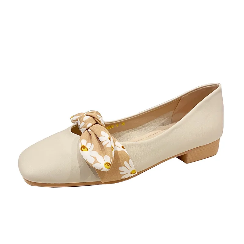

sh11462a 2022 woman low heels 2CM office ladies mary jane shoes